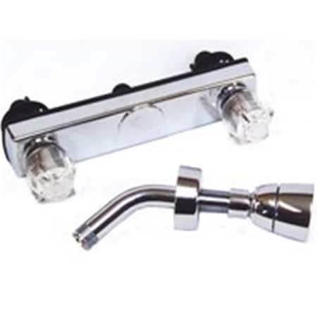 Finefabrics P-008PN 8 in. Expose Shower Faucet FI421104